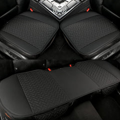 West Llama front seat pad front view showing clean coverage and protection