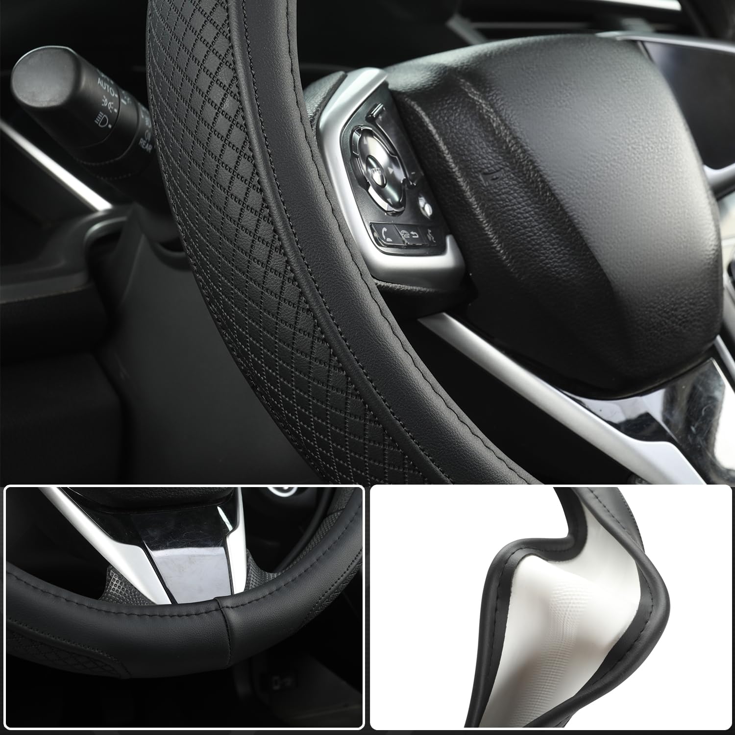 West Llama inner rubber anti-slip veins for improved steering control
