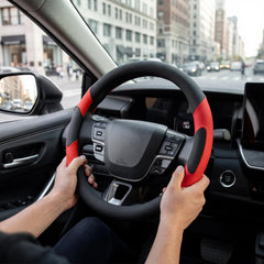West Llama installation demo on Camry illustrating easy tool-free fit