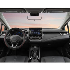 West Llama cover installed on Toyota wheel demonstrating improved grip and look