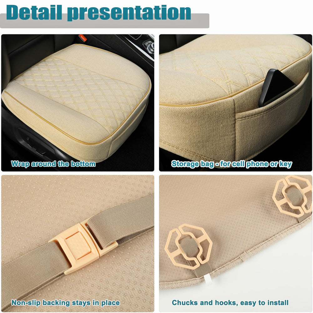 West Llama wrap-around bottom demonstration covering entire seat base for full protection