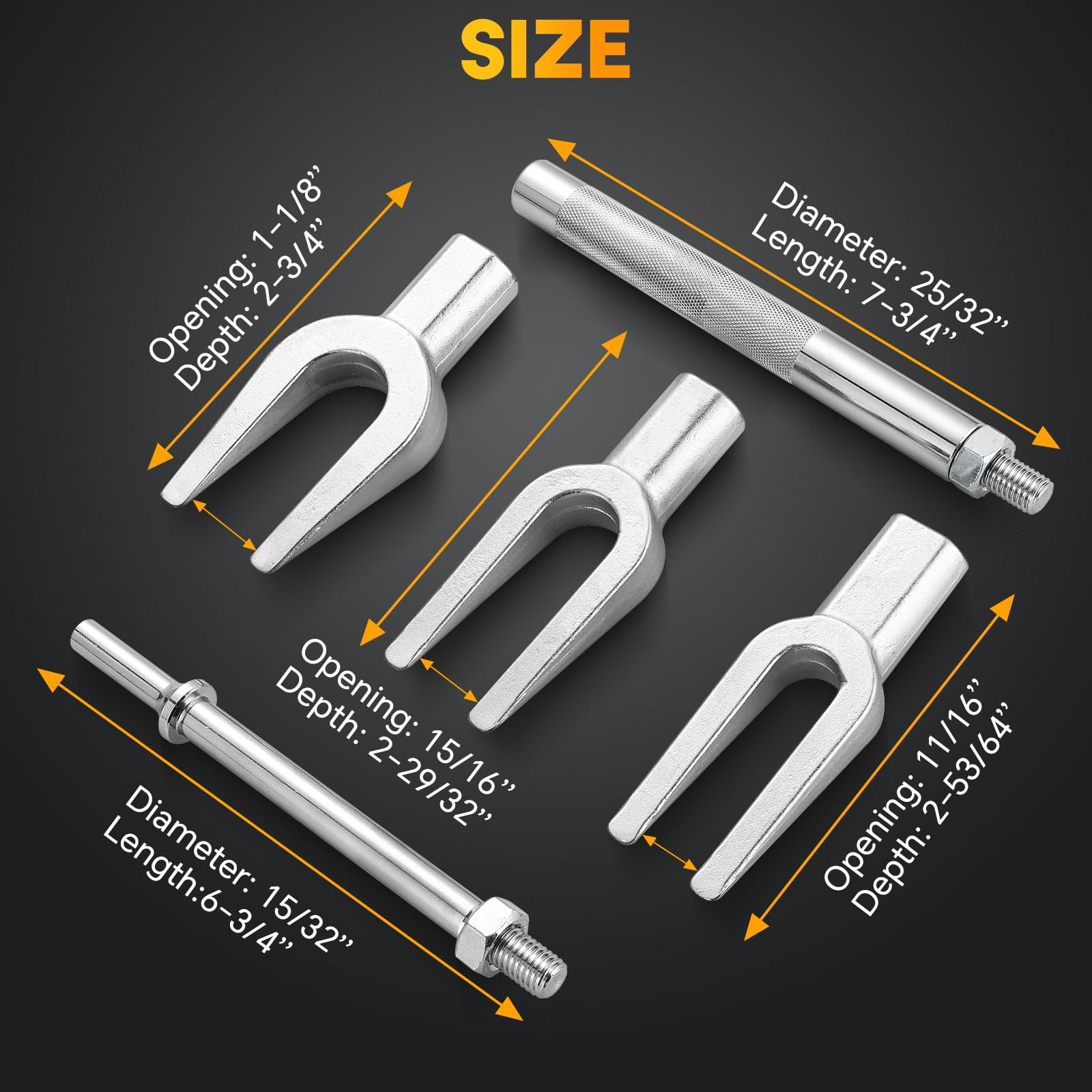 weyleity close-up on forged fork tips highlighting durable chrome finish and strength
