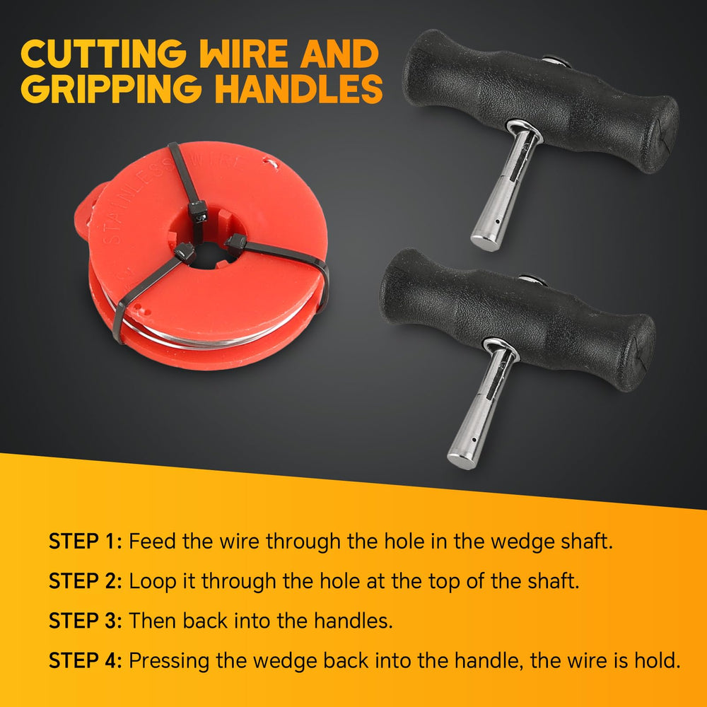 weyleity reinforced handle and chromed shaft connection for durability