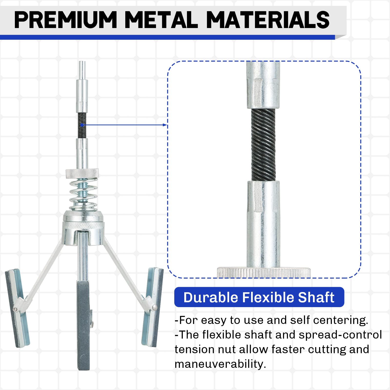 weyleity hone mounted in drill demonstrating in-use control and consistent finish