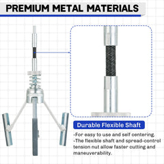 weyleity hone mounted in drill demonstrating in-use control and consistent finish