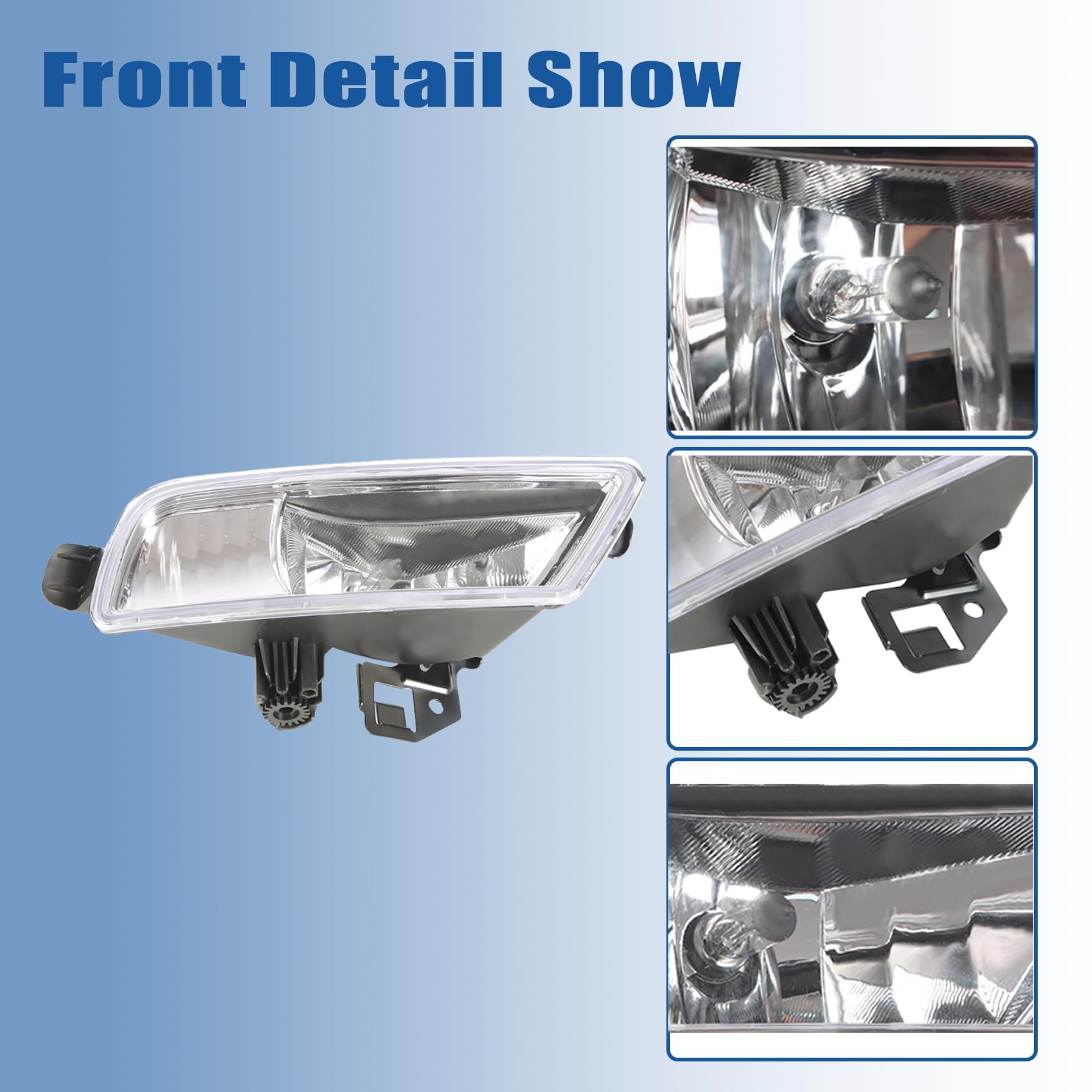 WFLNHB bezel mounted in bumper demonstrating factory fit and neat finish