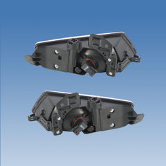 WFLNHB close‑up of lens and reflector showing focused beam detail