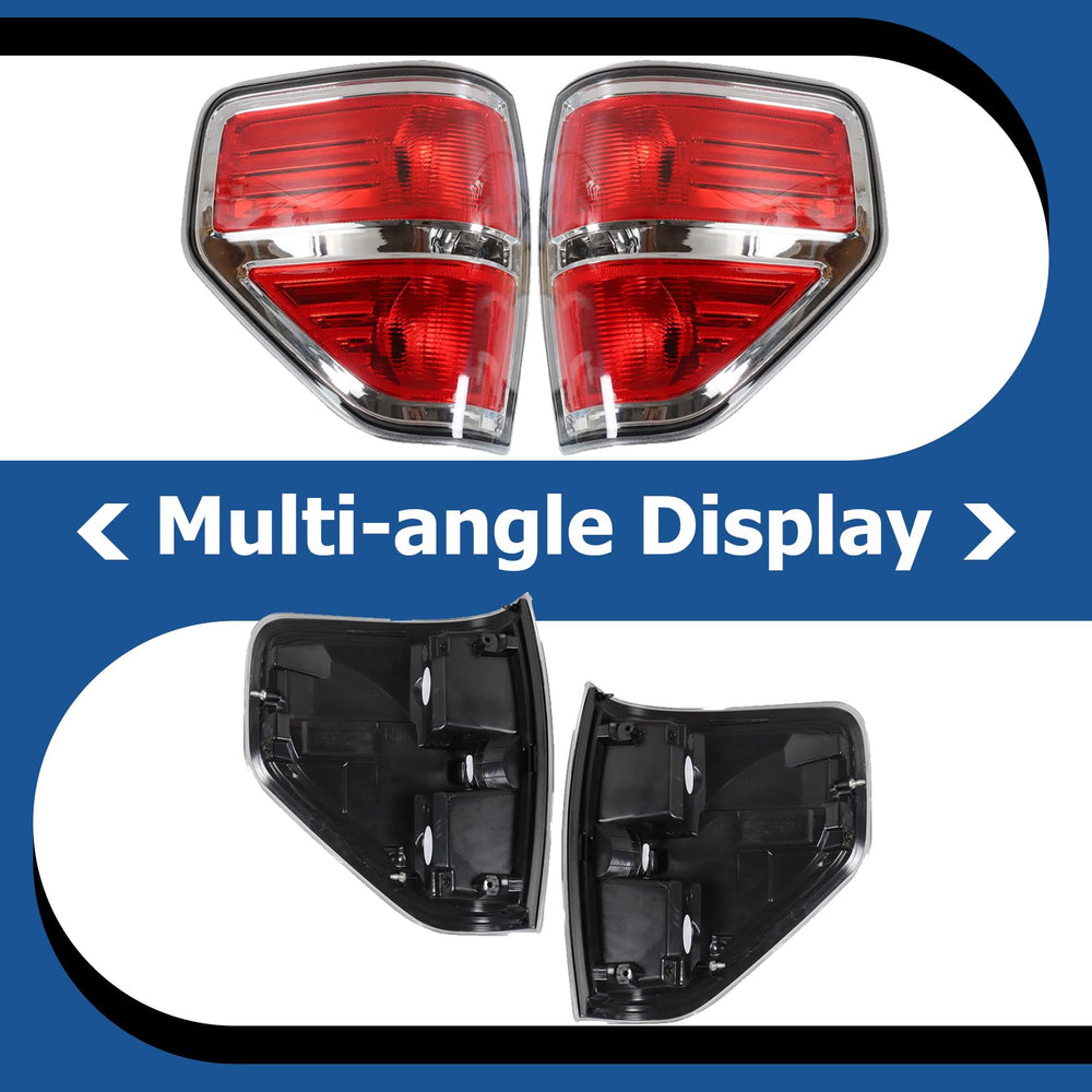 WFLNHB tail lights installed on F-150 showing restored rear appearance