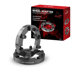 Wheel Accessories Parts front view of 4x156mm spacers showing bolt holes and finish for fitment clarity