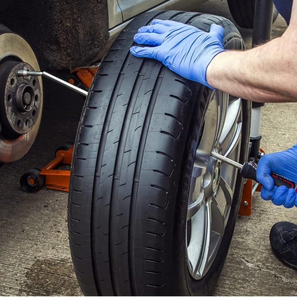WheelEazy used roadside by technician for faster wheel changes