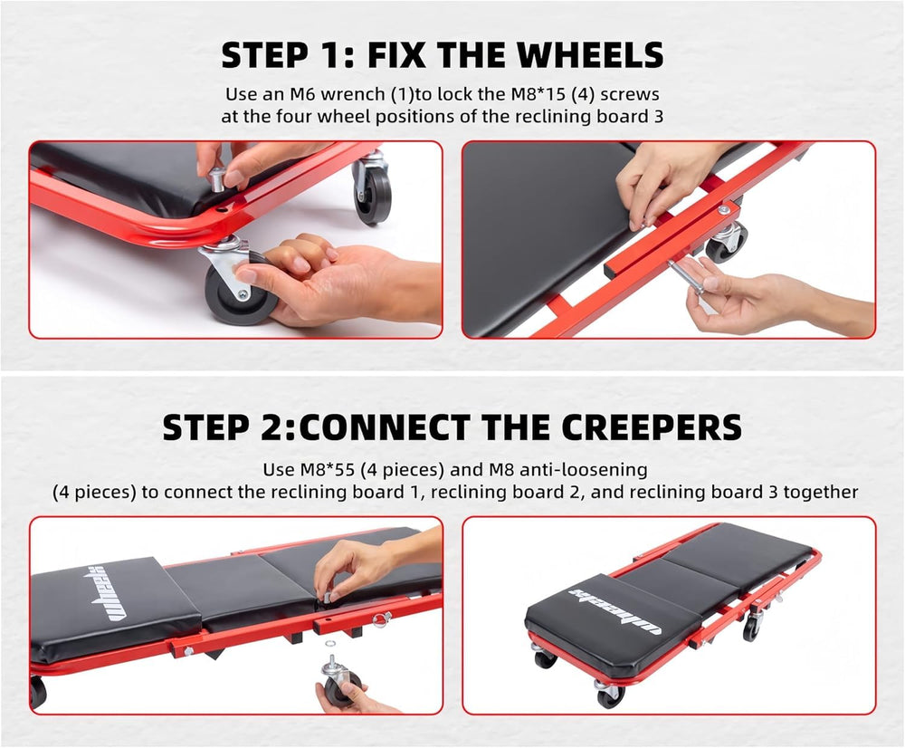 WheelX folded flat for compact storage to save garage space