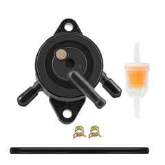 WHFZN fuel pump front view showing pump shape and mounting for easy identification