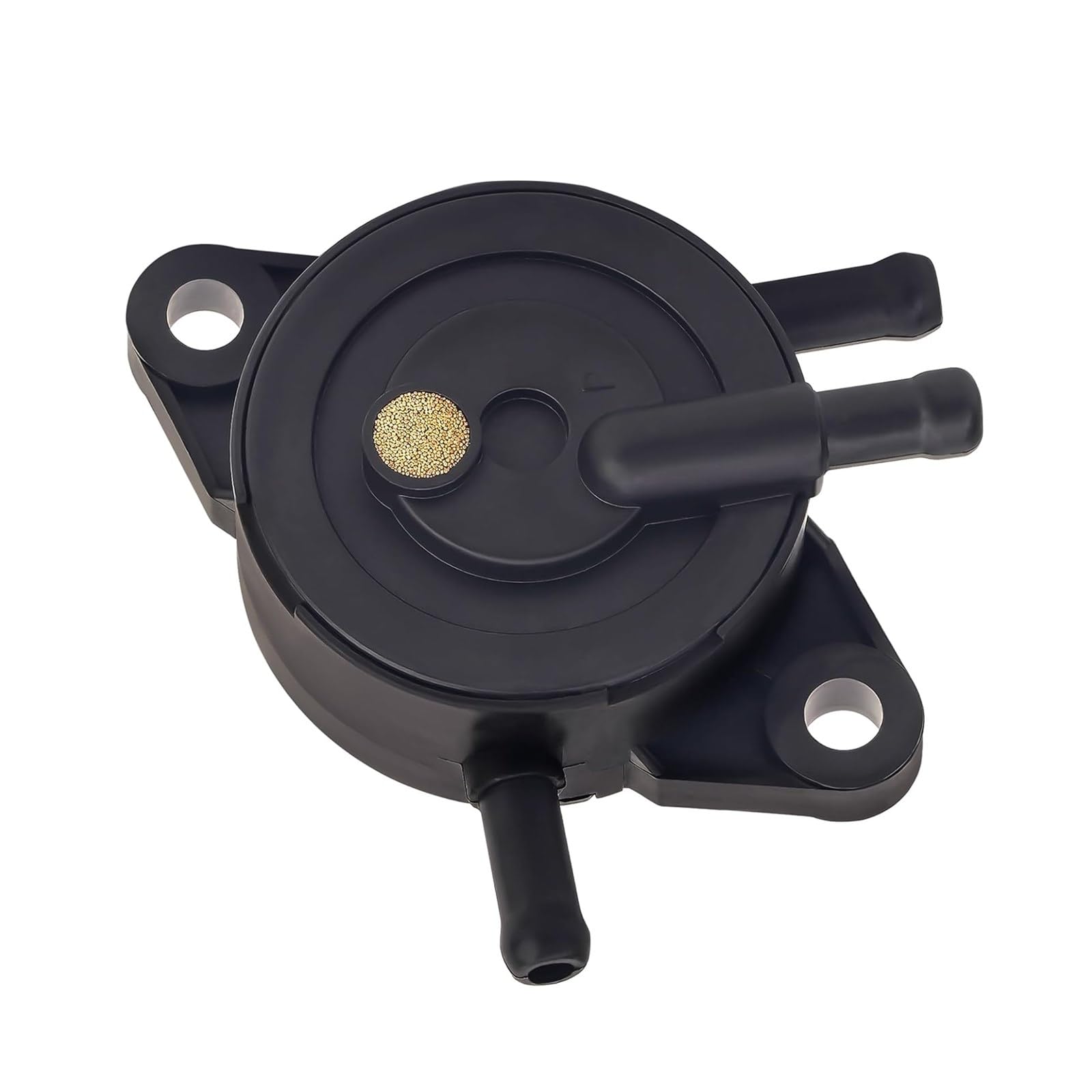 WHFZN fuel pump inlet and outlet detail showing connection points for leak-free install