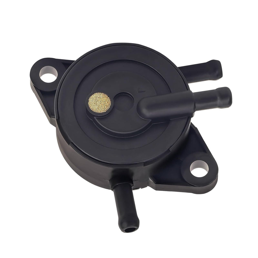 WHFZN fuel pump inlet and outlet detail showing connection points for leak-free install