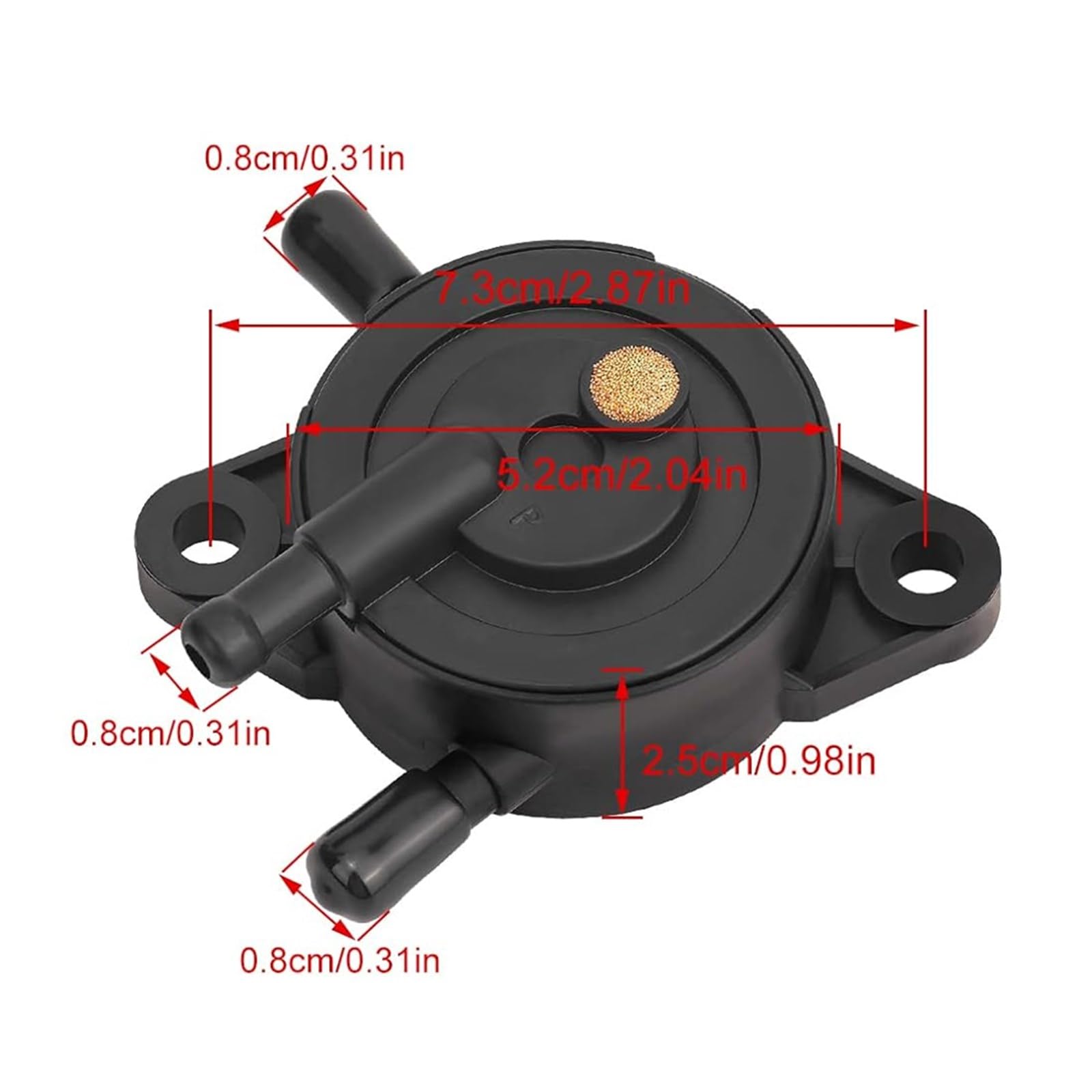 WHFZN pump mounting pattern close-up illustrating bolt holes and fitment accuracy