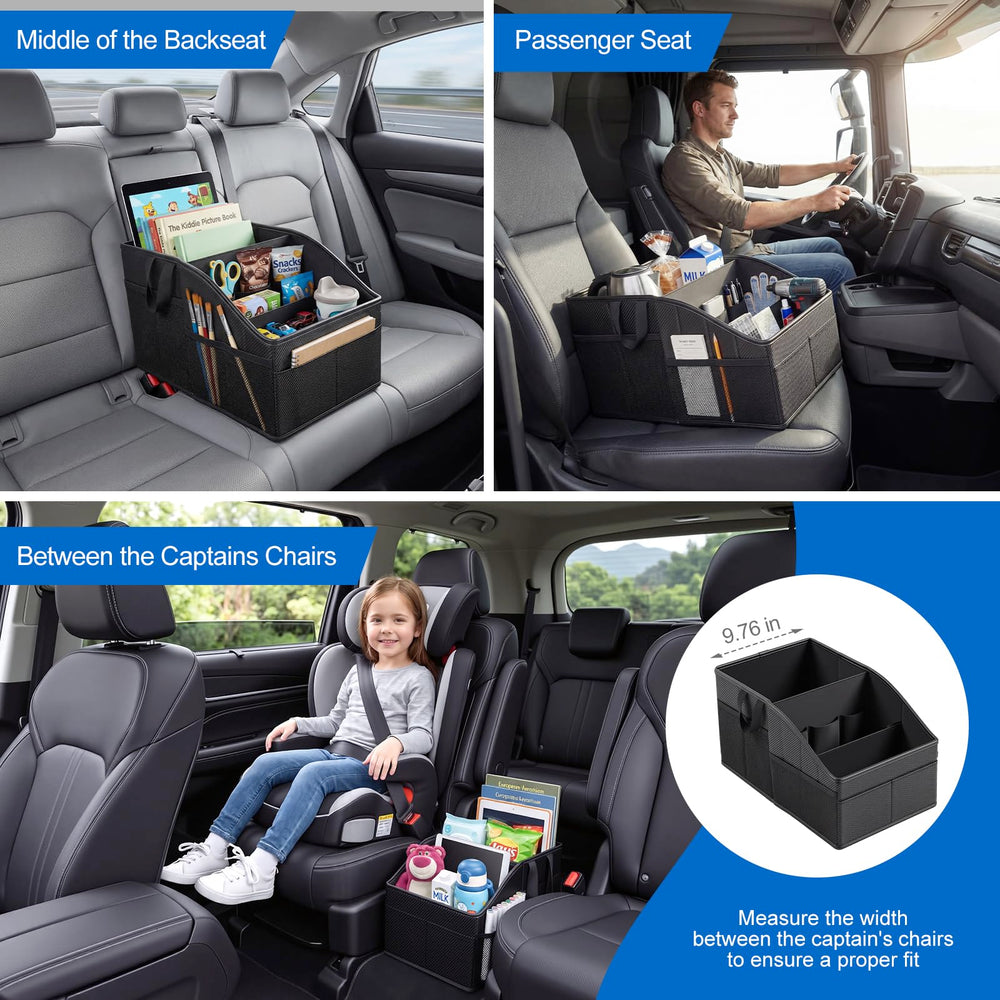 WHHMK interior compartments with tablet and toys for tidy storage benefit