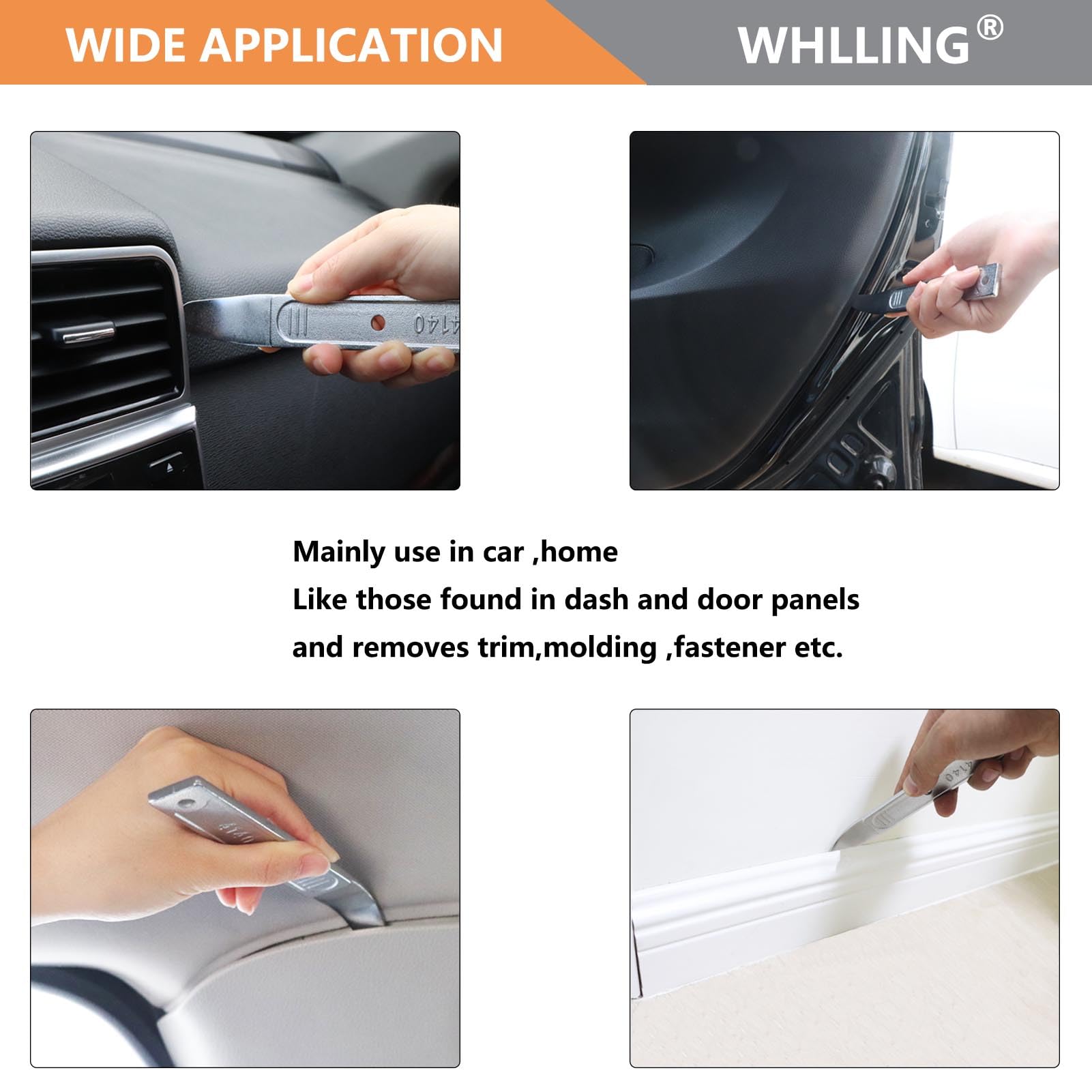 WHLLING pry bar on workbench in workshop setting showing professional reliability
