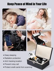 WHonor Faraday Box velvet interior detail protecting electronics from scratches