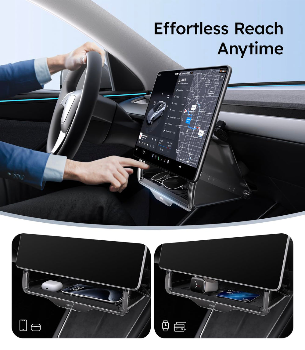 Wigoo close-up showing magnetic closure, easy secure access benefit