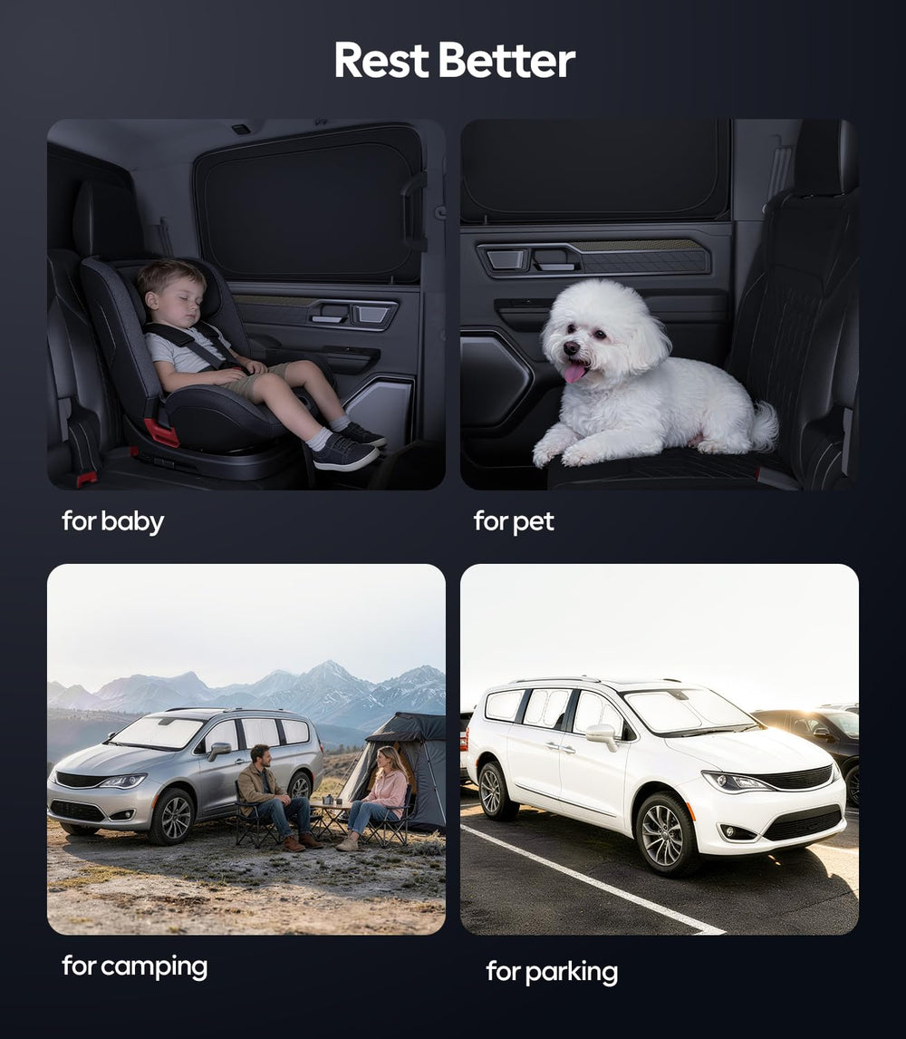 Wigoo folded compact in trunk illustrating easy storage and portability