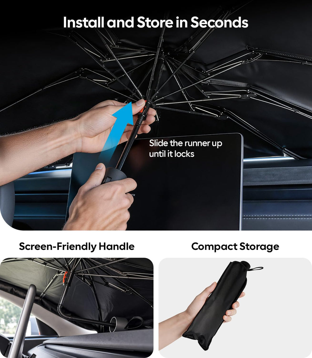 Wigoo reinforced ribs and rubber-coated handle showing durability benefits