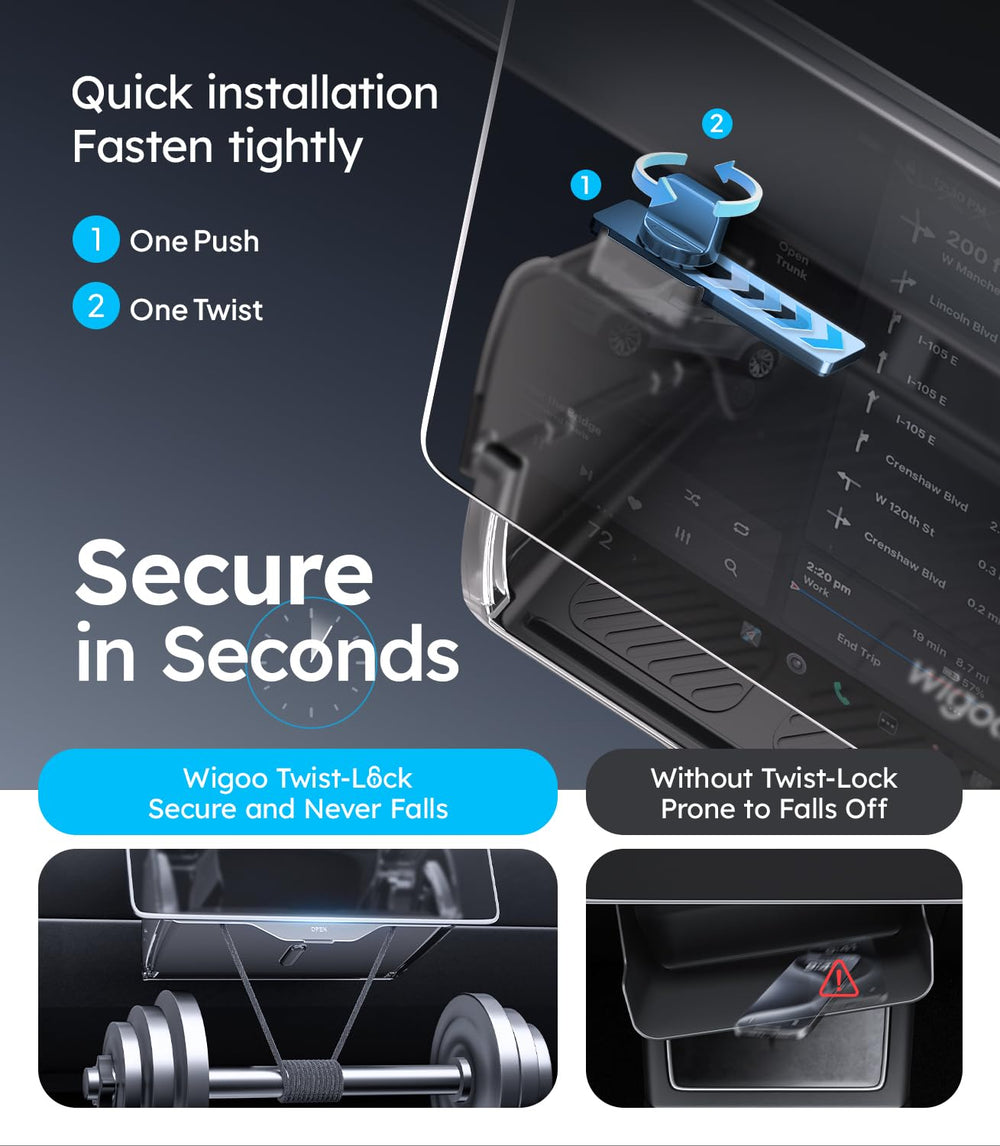 Wigoo side profile demonstrating magnetic lid closure for a flush appearance