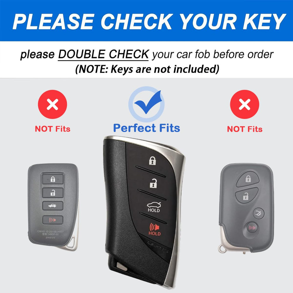 WiiLemz Lexus key fob cover back detail highlighting button access benefit