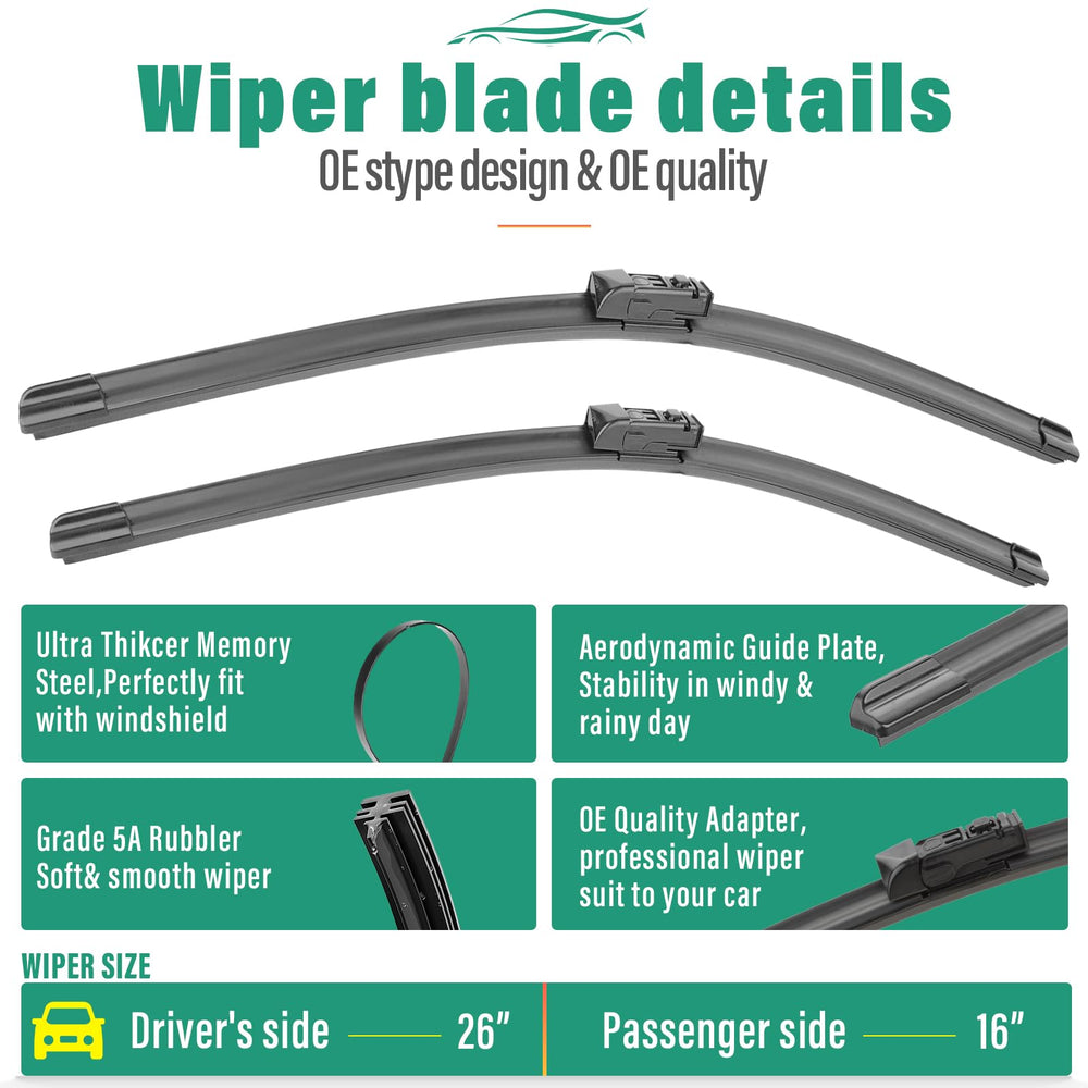 WINDSMILE 16-inch front blade angled view showing aerodynamic housing