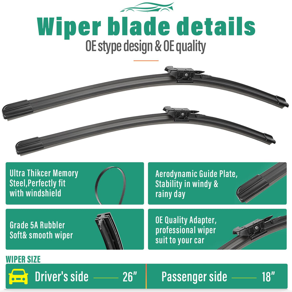 WINDSMILE aerodynamic frame detail reduces wind lift and noise