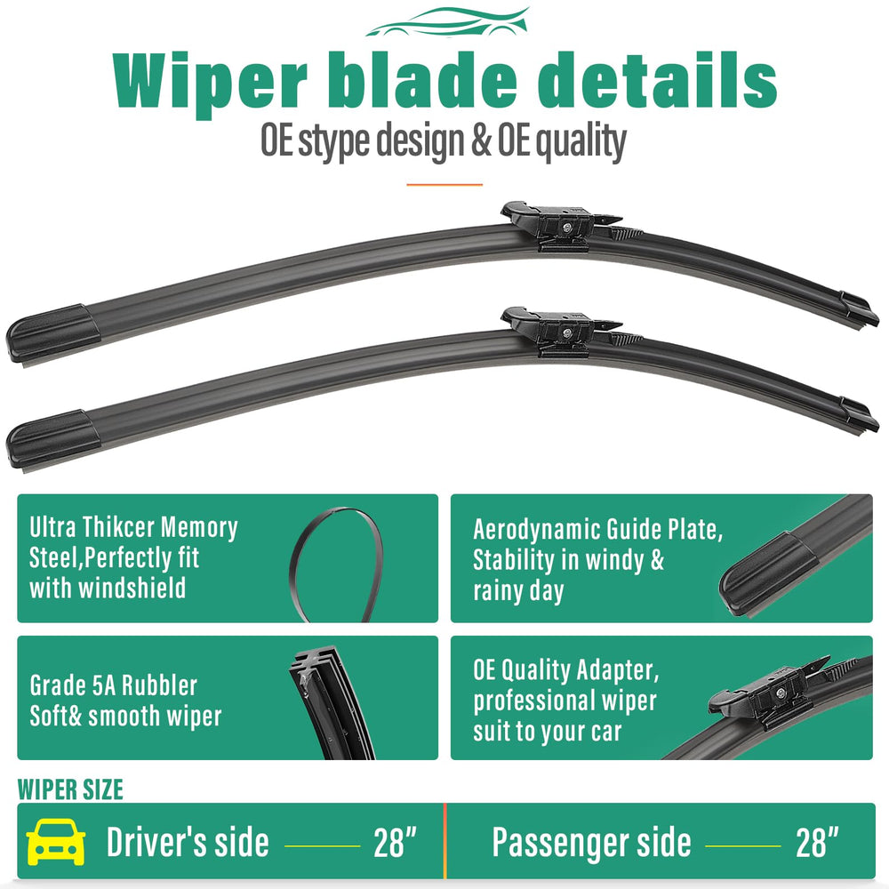 WINDSMILE aerodynamic profile detail reducing wind lift and lowering noise