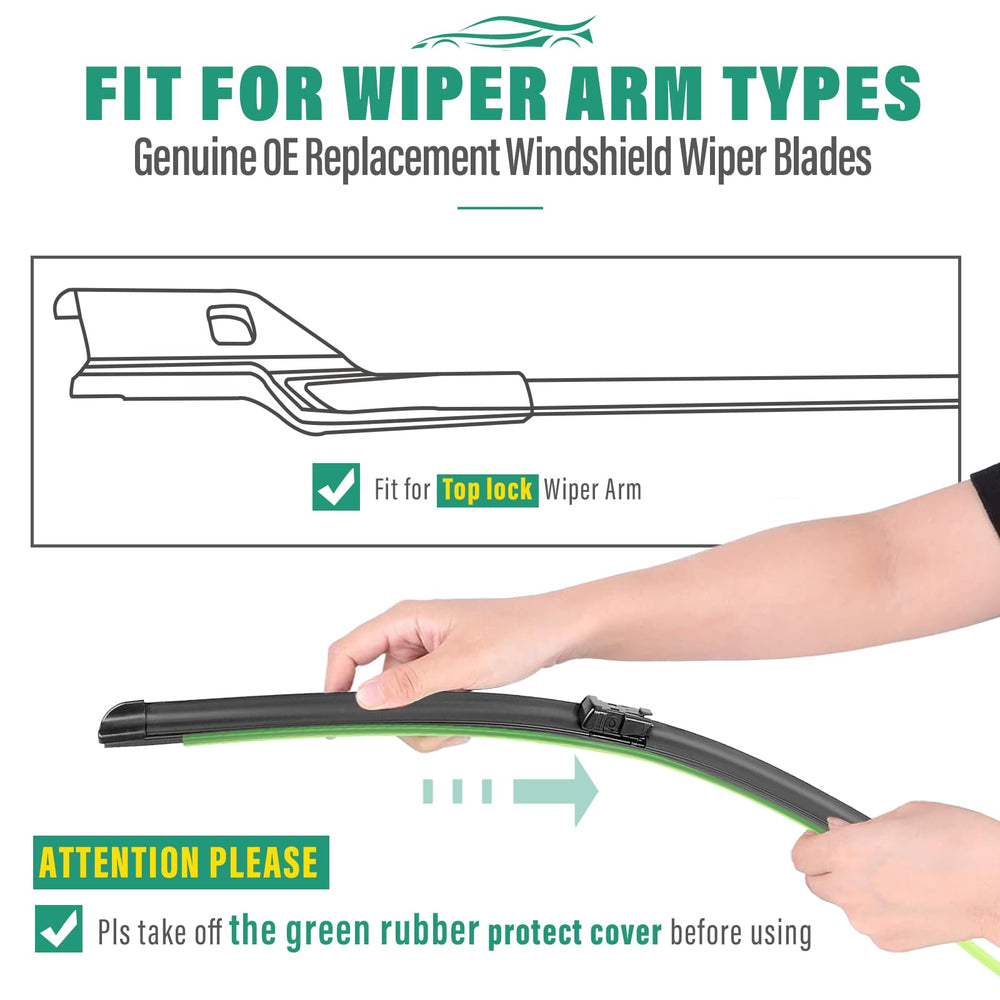 WINDSMILE blade clearing rain demonstrating smooth, quiet wiping