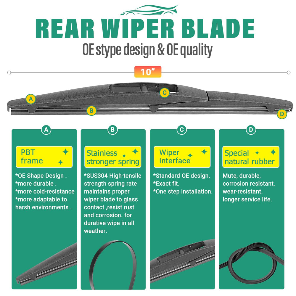 WINDSMILE blade installed on Infiniti QX80 front windshield demonstrating correct fit and coverage