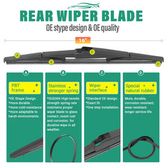 WINDSMILE blades installed on Toyota Sienna windshield improving driver visibility