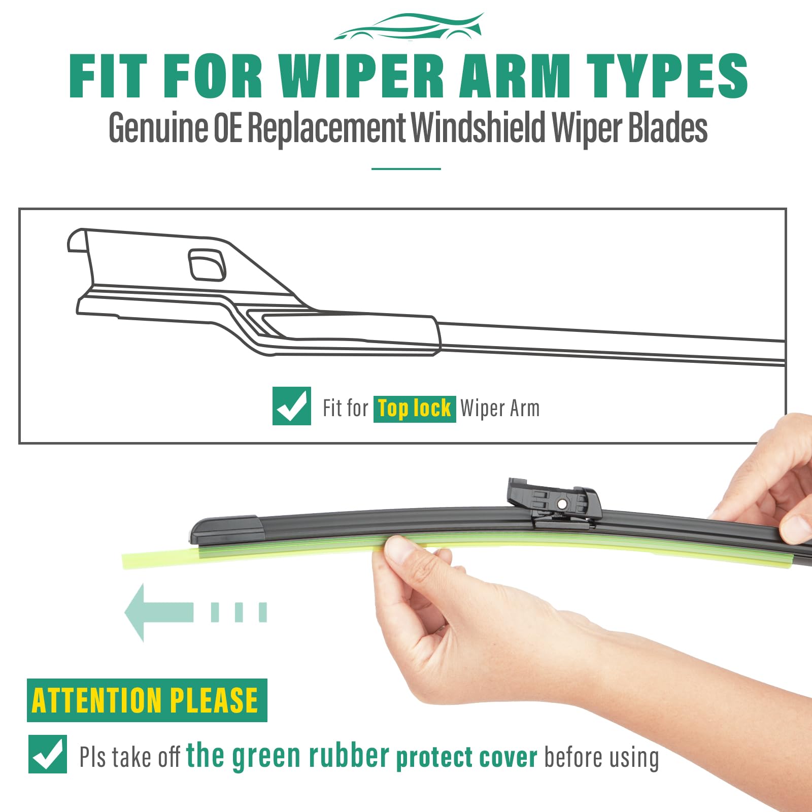 WINDSMILE label with fitment list showing compatible Audi and Volvo models