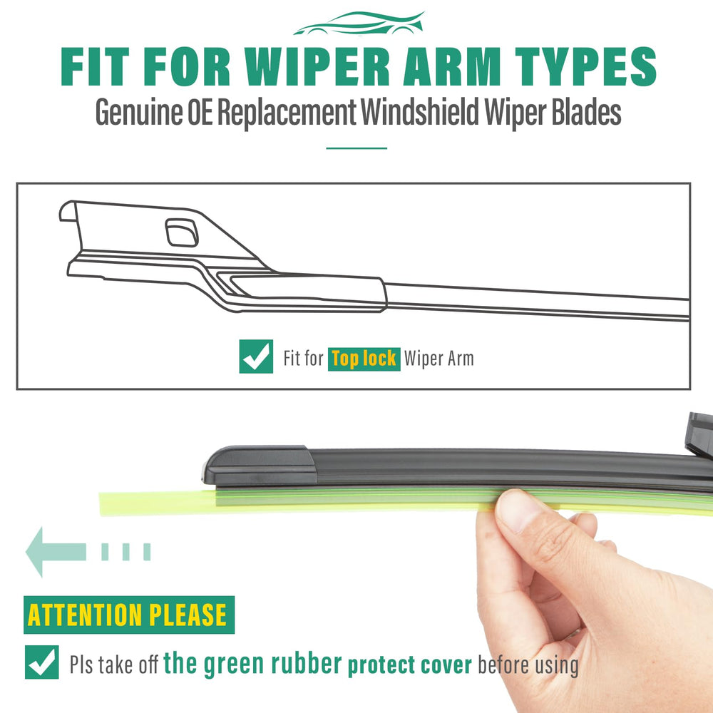 WINDSMILE 28 inch versus 21 inch blades for correct size comparison