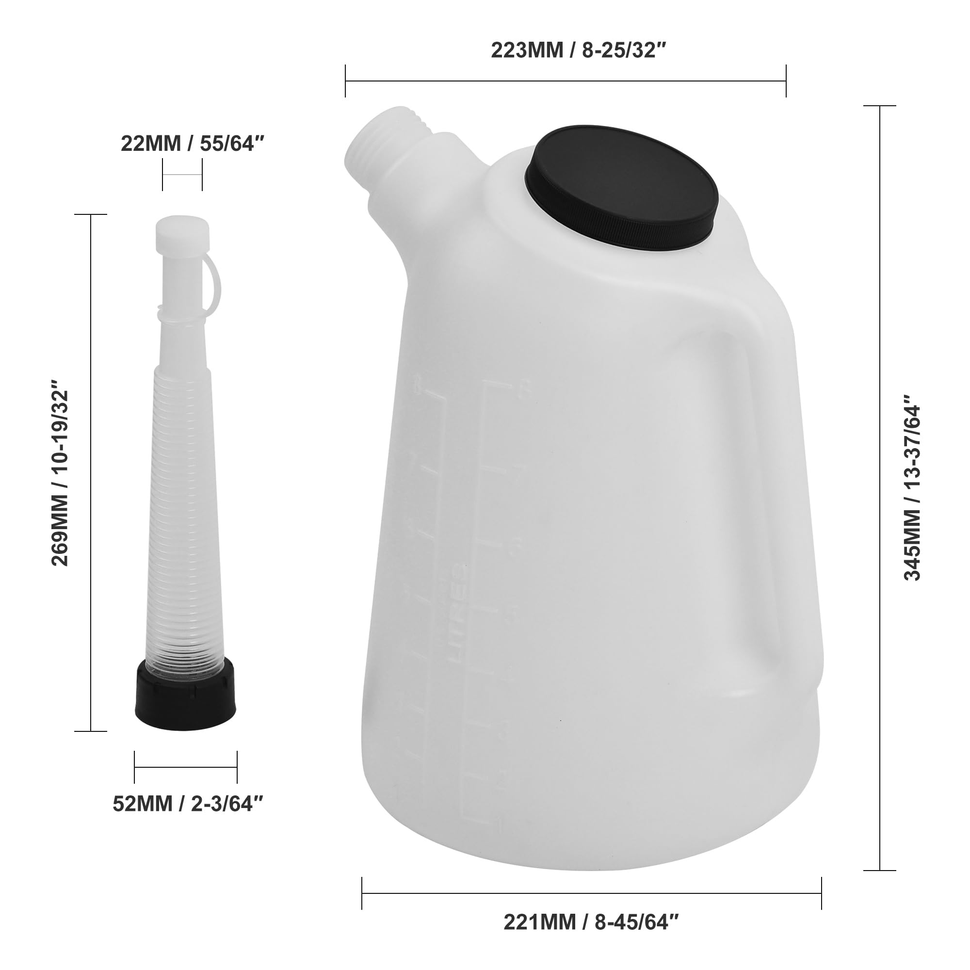 WINMAX held in hand illustrating 8 quart capacity and lightweight transport advantage