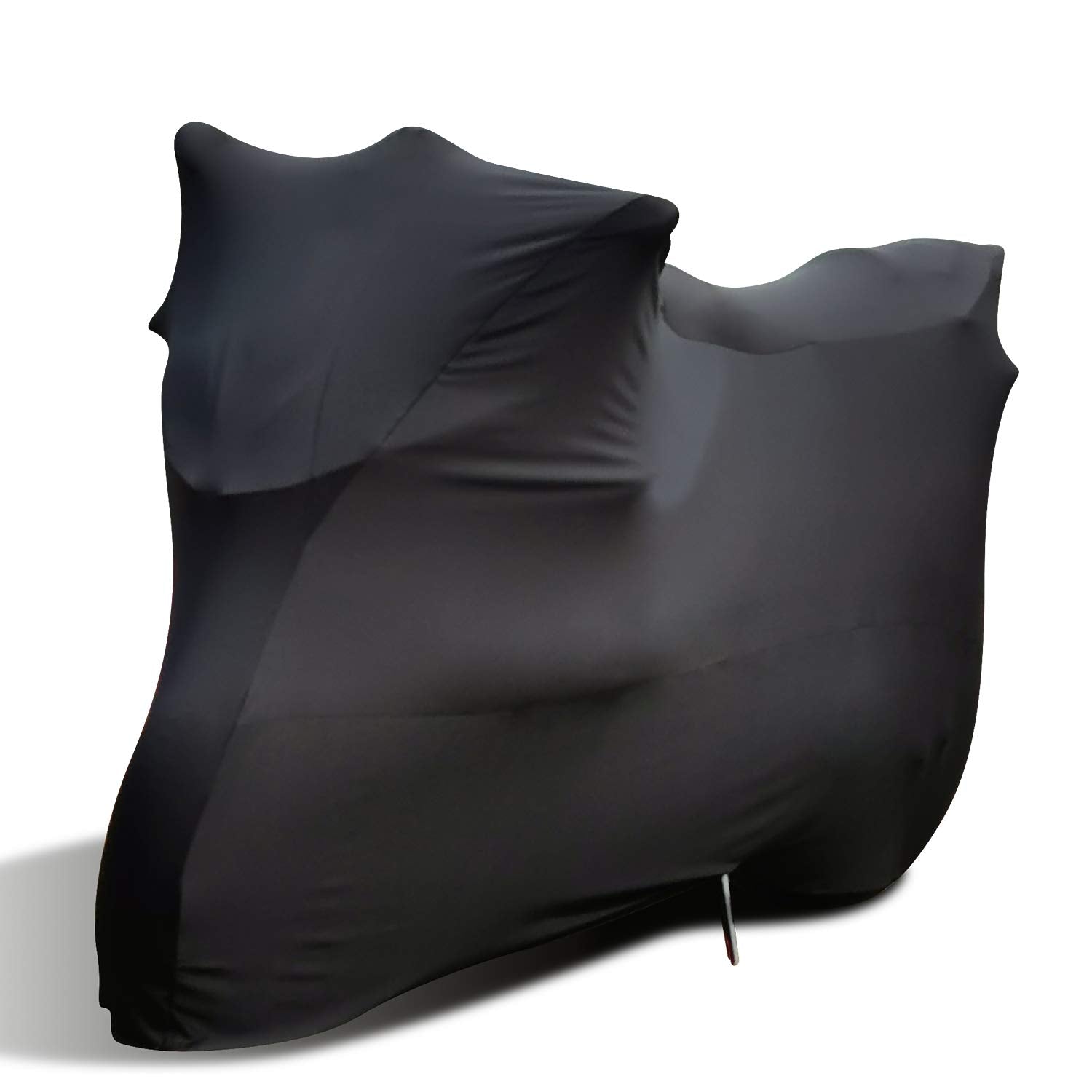 WinPower front view of cover on bike shows neat protection benefit