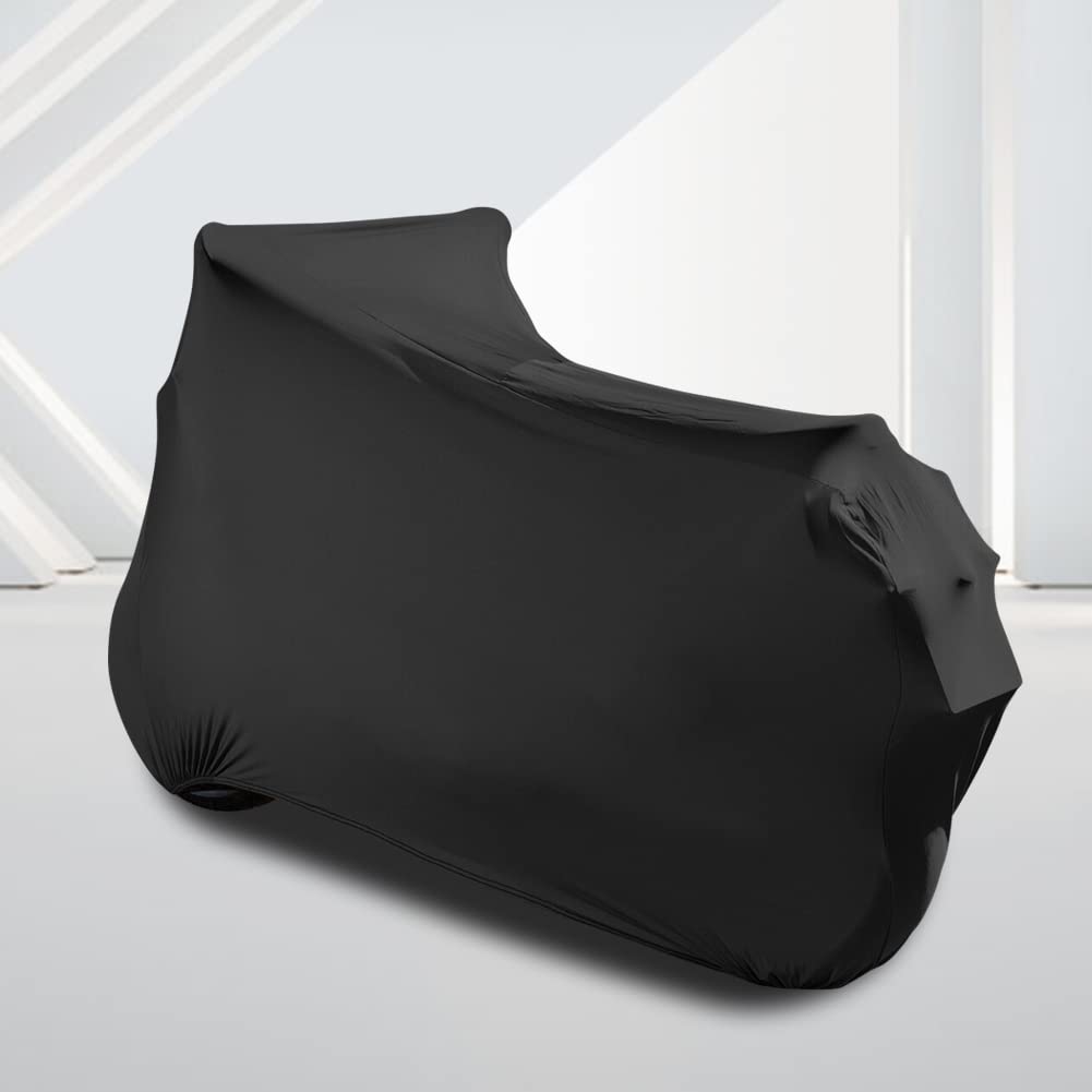 WinPower indoor garage lifestyle shows covered motorcycle protected from dust benefit