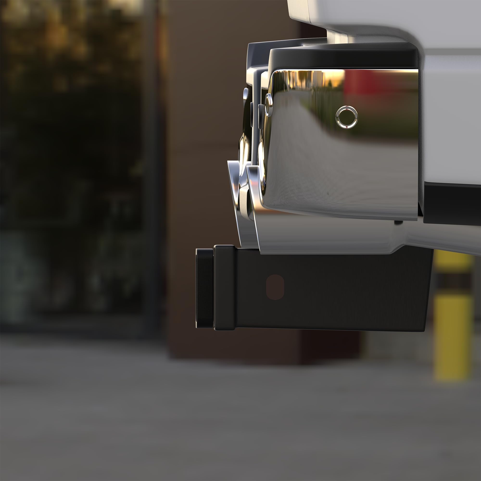 WINSBULL adapter size comparison showing compact scale and compatibility benefit
