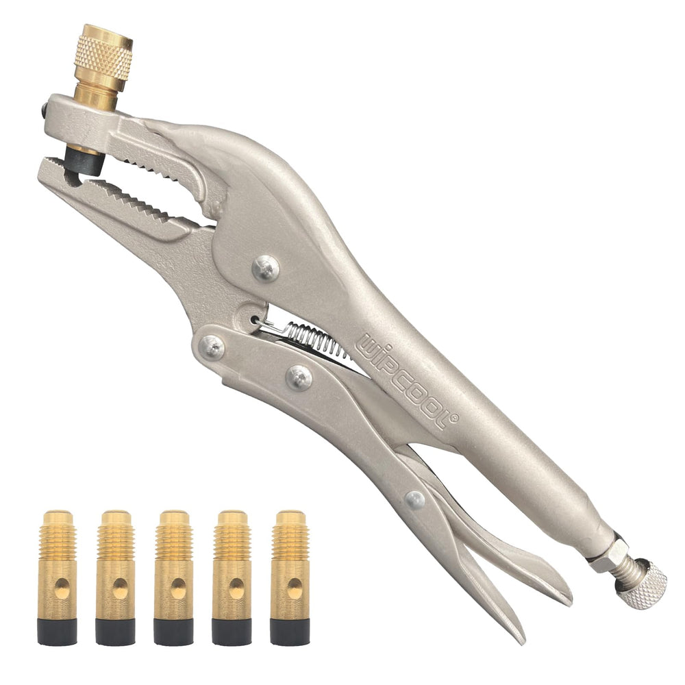 WIPCOOL front view of plier showing ergonomic handle and jaws for efficient work