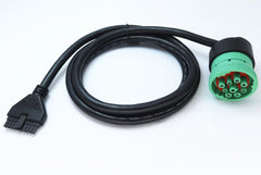 WISDOMHOOD angled J1939 connector profile reducing strain in tight spaces