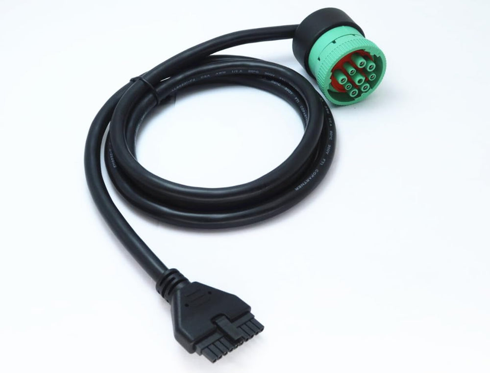 WISDOMHOOD cable installed in truck engine bay delivering reliable signal