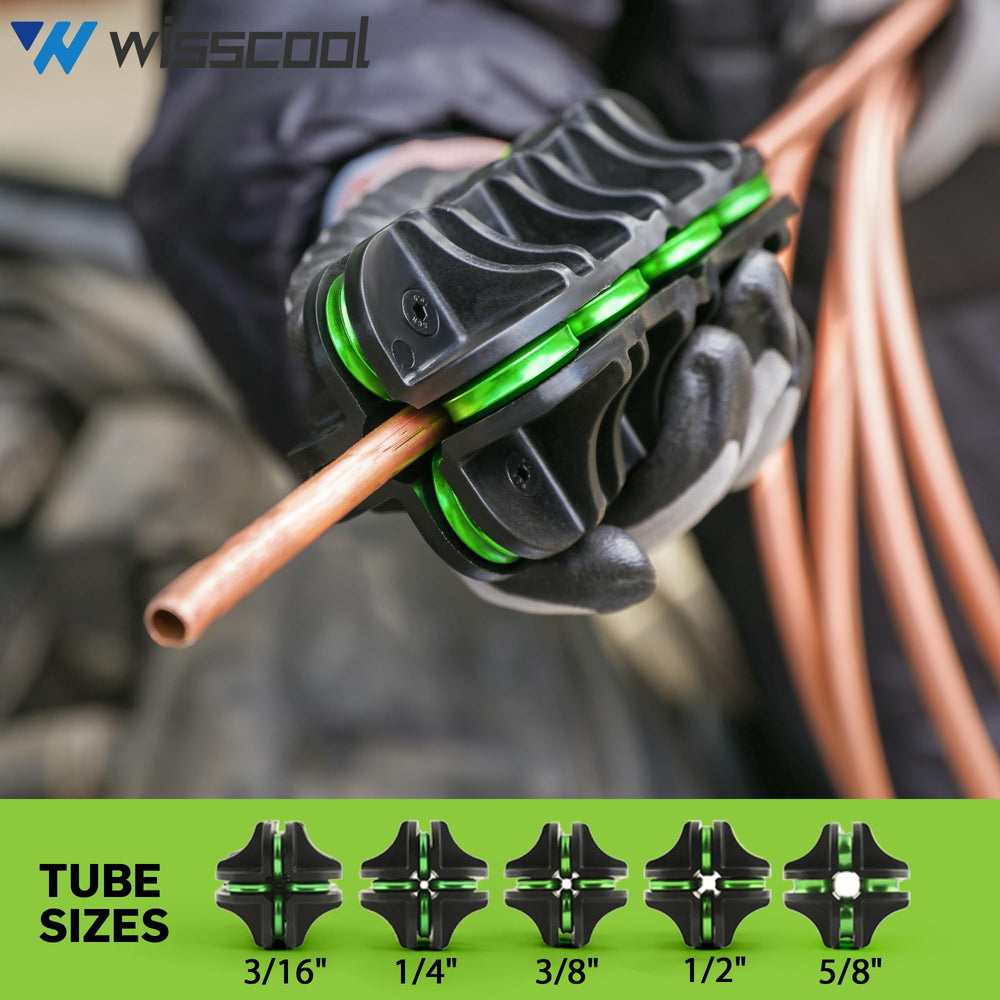 Wisscool close-up of aluminum-alloy rollers showing durable contact points for consistent results