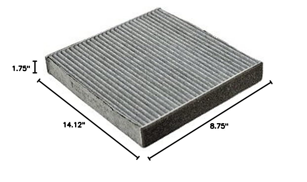 WIX 24511 pleated media close-up highlighting filtration layers for improved cabin air