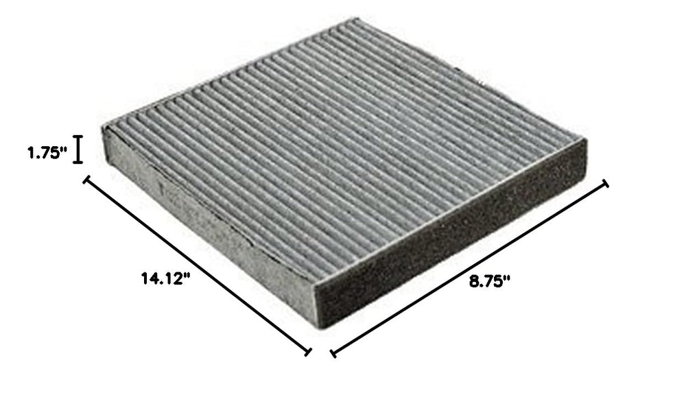 WIX 24511 pleated media close-up highlighting filtration layers for improved cabin air