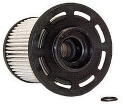 WIX 33349 front view spin-on filter showing canister and gasket protecting fuel system