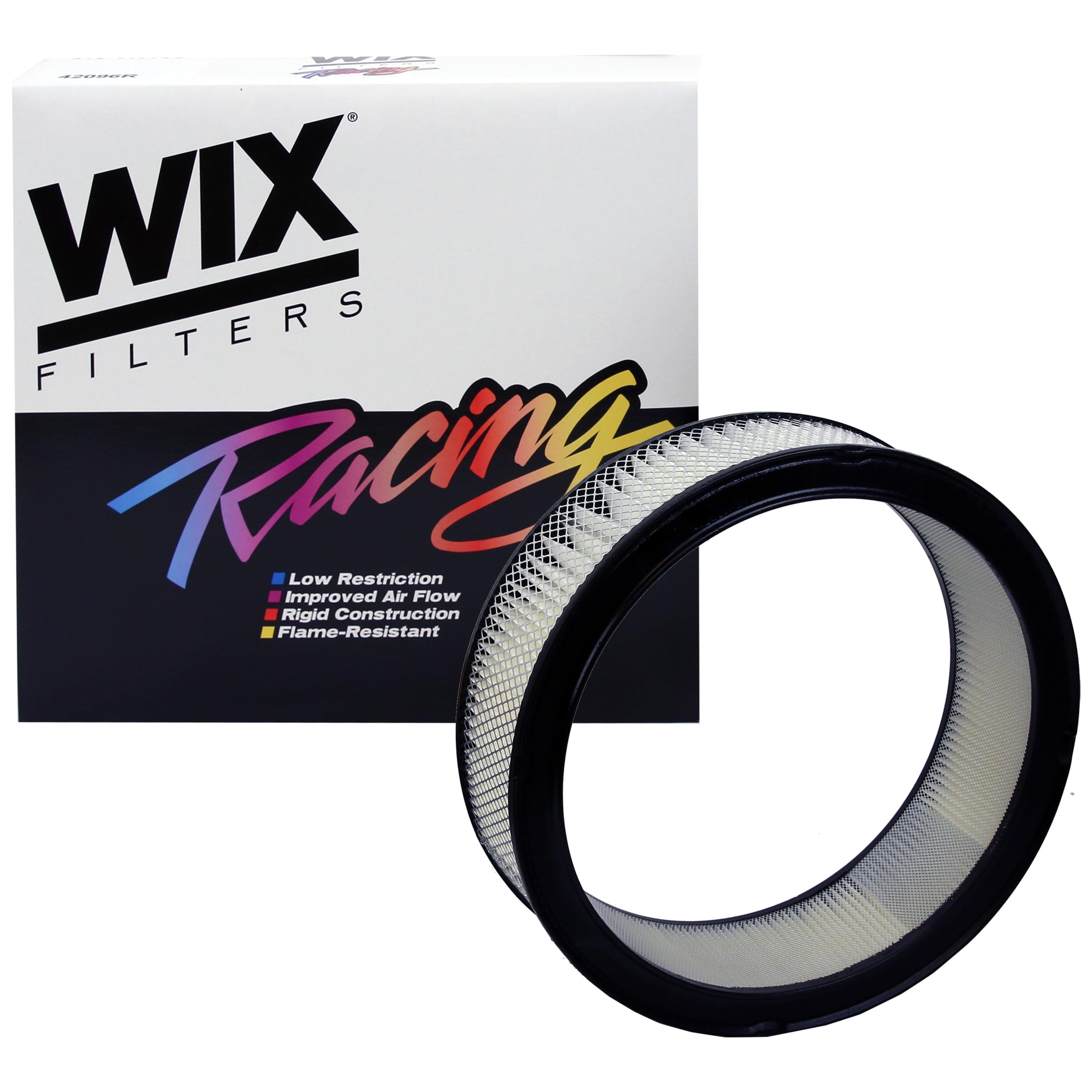 WIX 42096R front view showing flange and seal for reliable fit