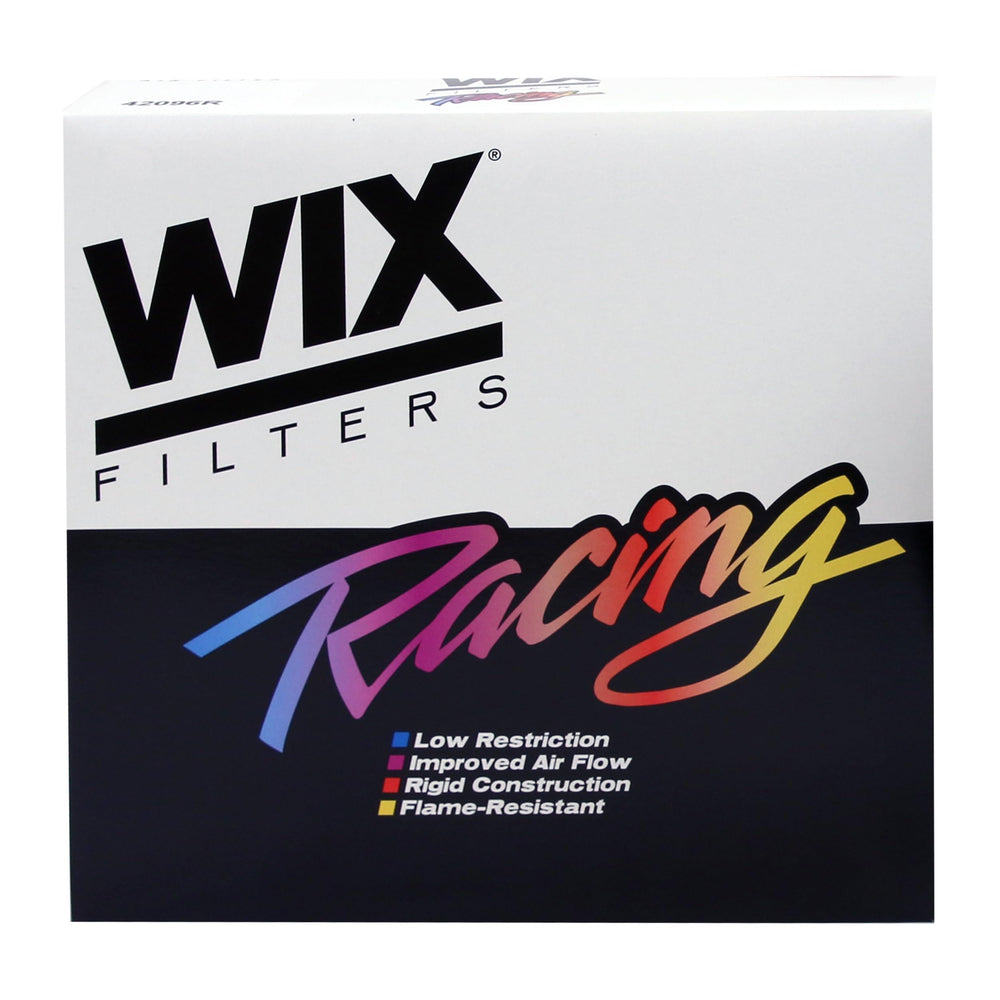 WIX 42096R fitted in a racecar intake demonstrating improved airflow