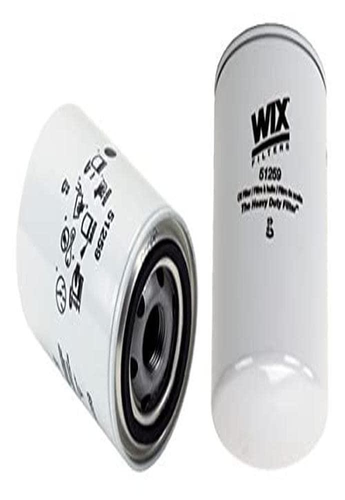 WIX 51259 front view showing filter housing and benefit of durable particle protection