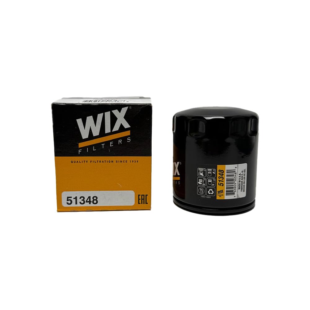 WIX 51348 installed on engine demonstrating easy serviceability